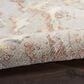 Nourison Silk Shadows SHA20 2" x 3" Silver Area Rug, , large