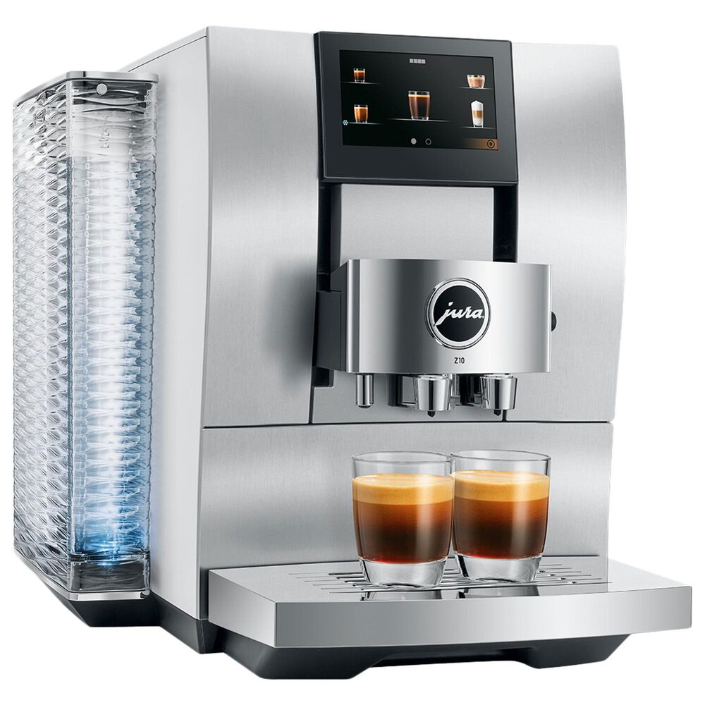 Jura Z10 Automatic Coffee Maker in Aluminum White Nebraska Furniture Mart