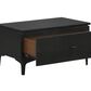 Blue River Legend 1-Drawer Nightstand in Black, , large
