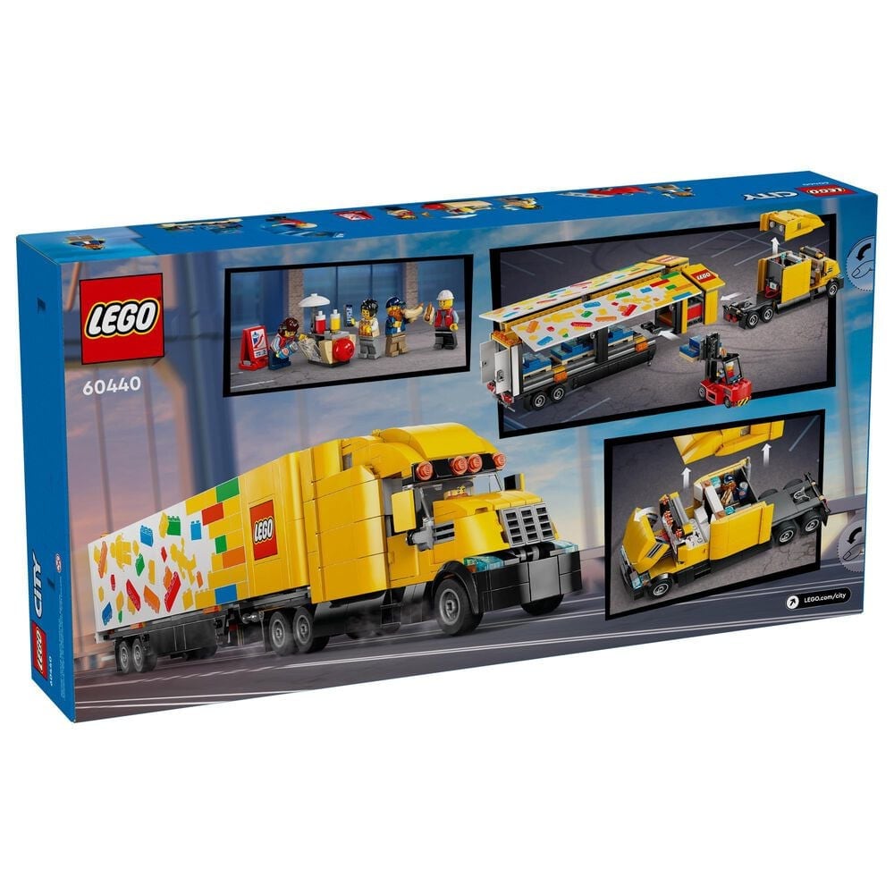 LEGO City Yellow Delivery Truck, , large