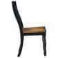 Ashley Clorazi Side Chair in Black and Brown, , large