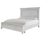 Ashley Kanwyn 3 Piece Queen Storage Bedroom Set in Distressed Whitewash, , large