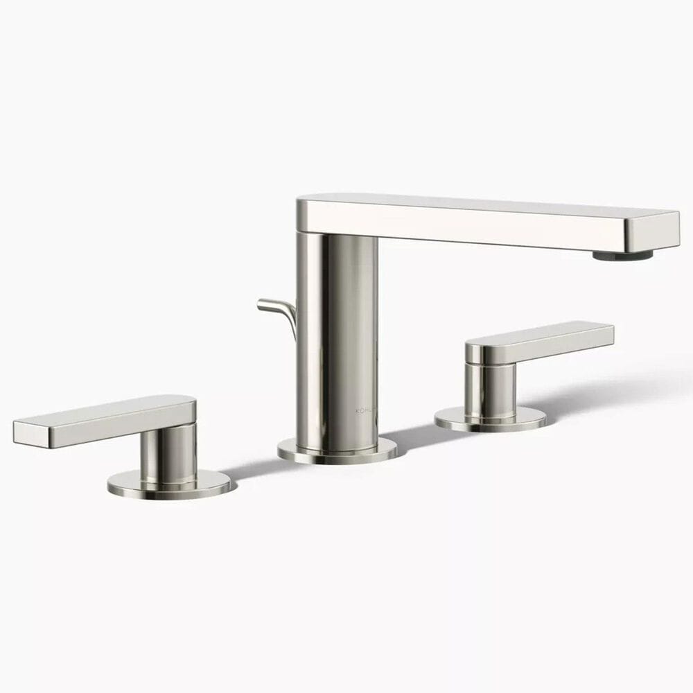 Kohler Composed Widespread Bathroom Sink Faucet in Vibrant Polished Nickel, , large