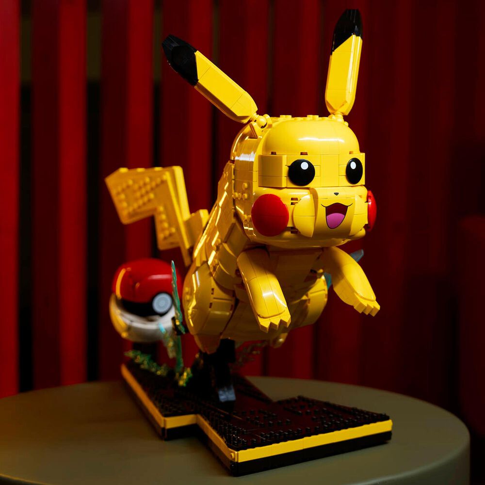 LEGO Pokemon Pikachu and Poke Ball Building Set, , large