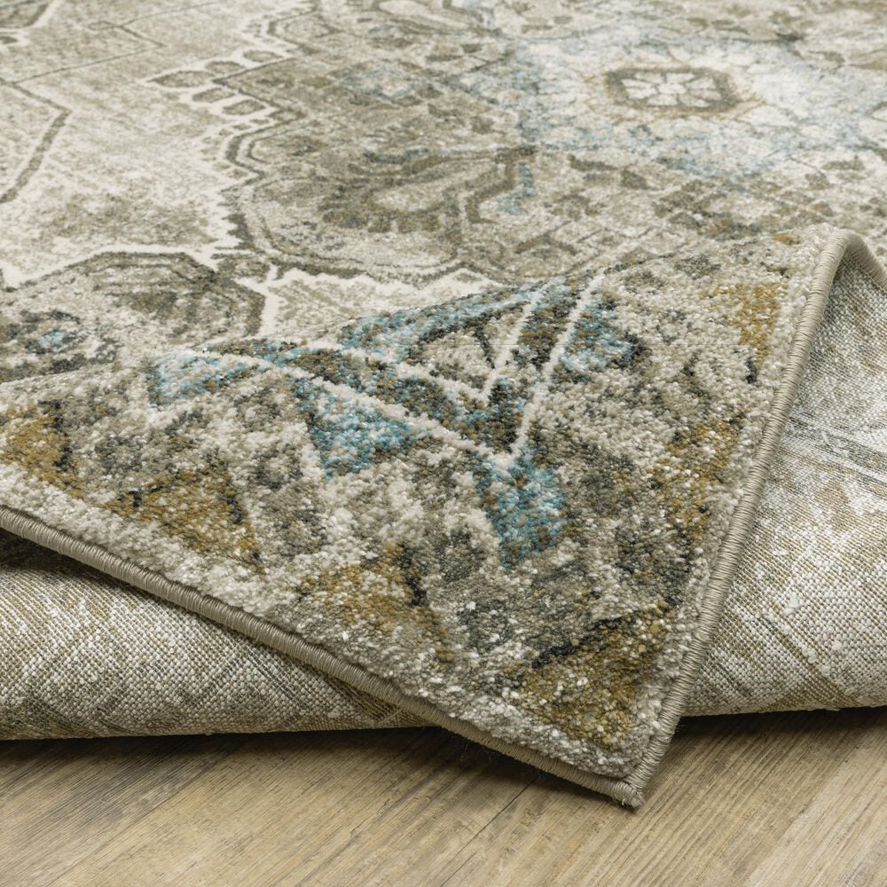 Oriental Weavers Venice Grey 6&#39;7&quot; x 9&#39;2&quot; Area Rug, , large
