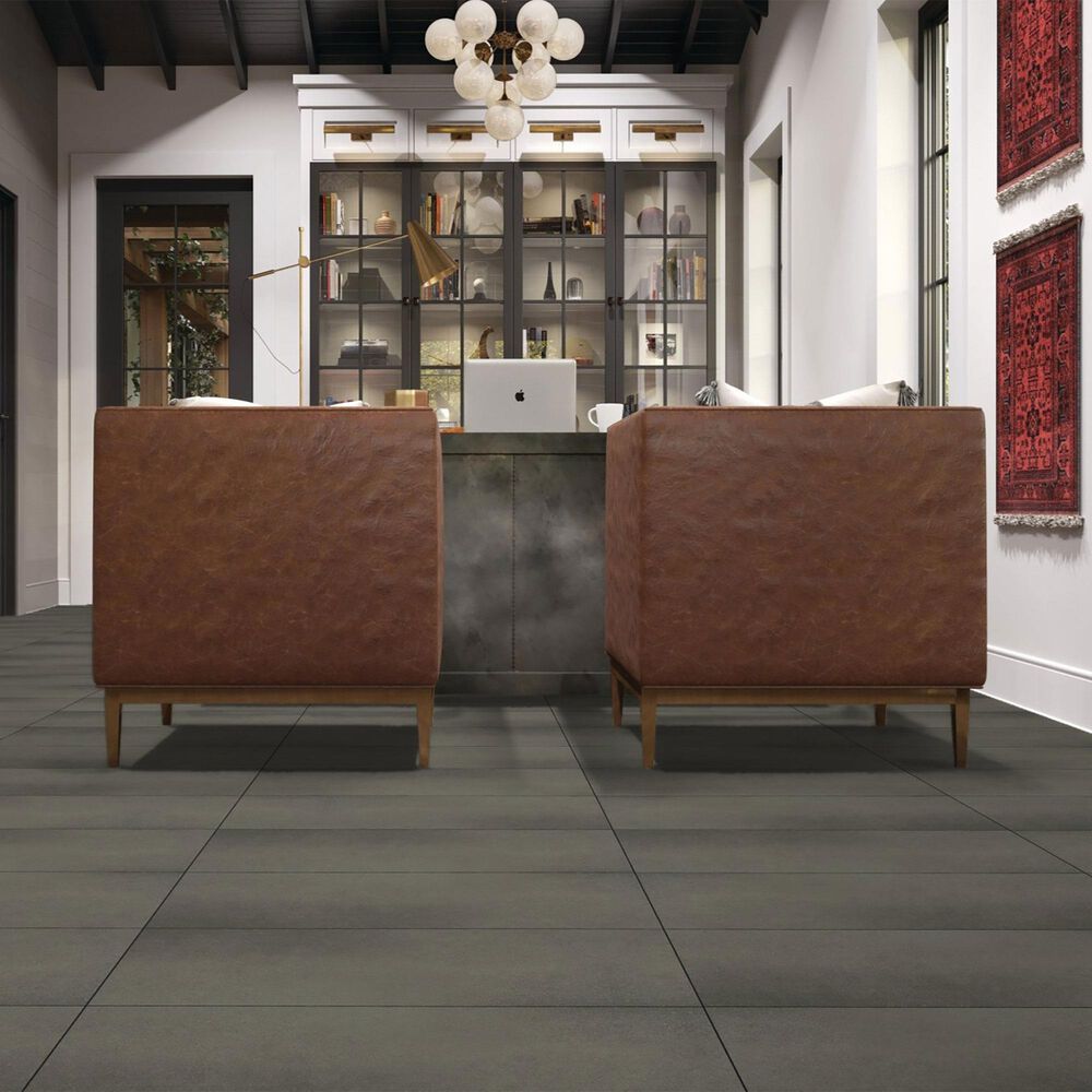 Dal-Tile Volume 1.0 Intensity Pebble 12&quot; x 24&quot; Porcelain Tile, , large