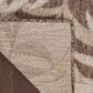Nourison Garden Oasis Nature Mocha 9" x 12" Indoor/Outdoor Area Rug, , large