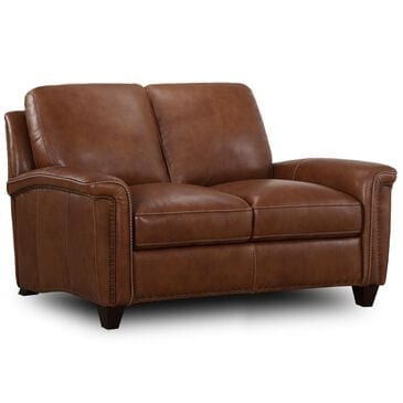 Sienna Designs Leather Loveseat in Tumbleweed, , large
