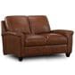 Sienna Designs Leather Loveseat in Tumbleweed, , large