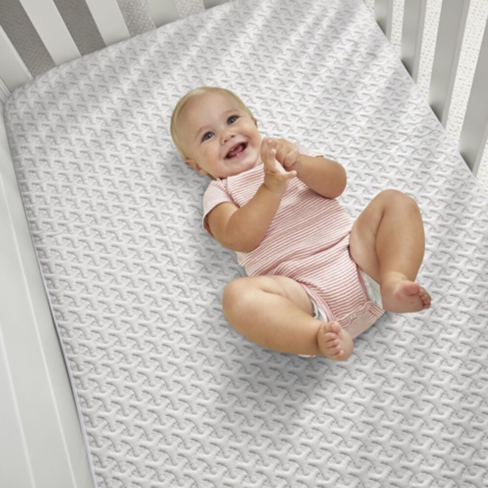 Bedgear Ver-Tex Crib Mattress Protector in White, , large
