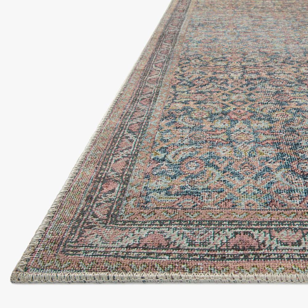 Loloi Adrian 2&#39; x 5&#39; Denim and Multicolor Area Rug, , large