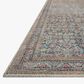 Loloi Adrian 2" x 5" Denim and Multicolor Area Rug, , large