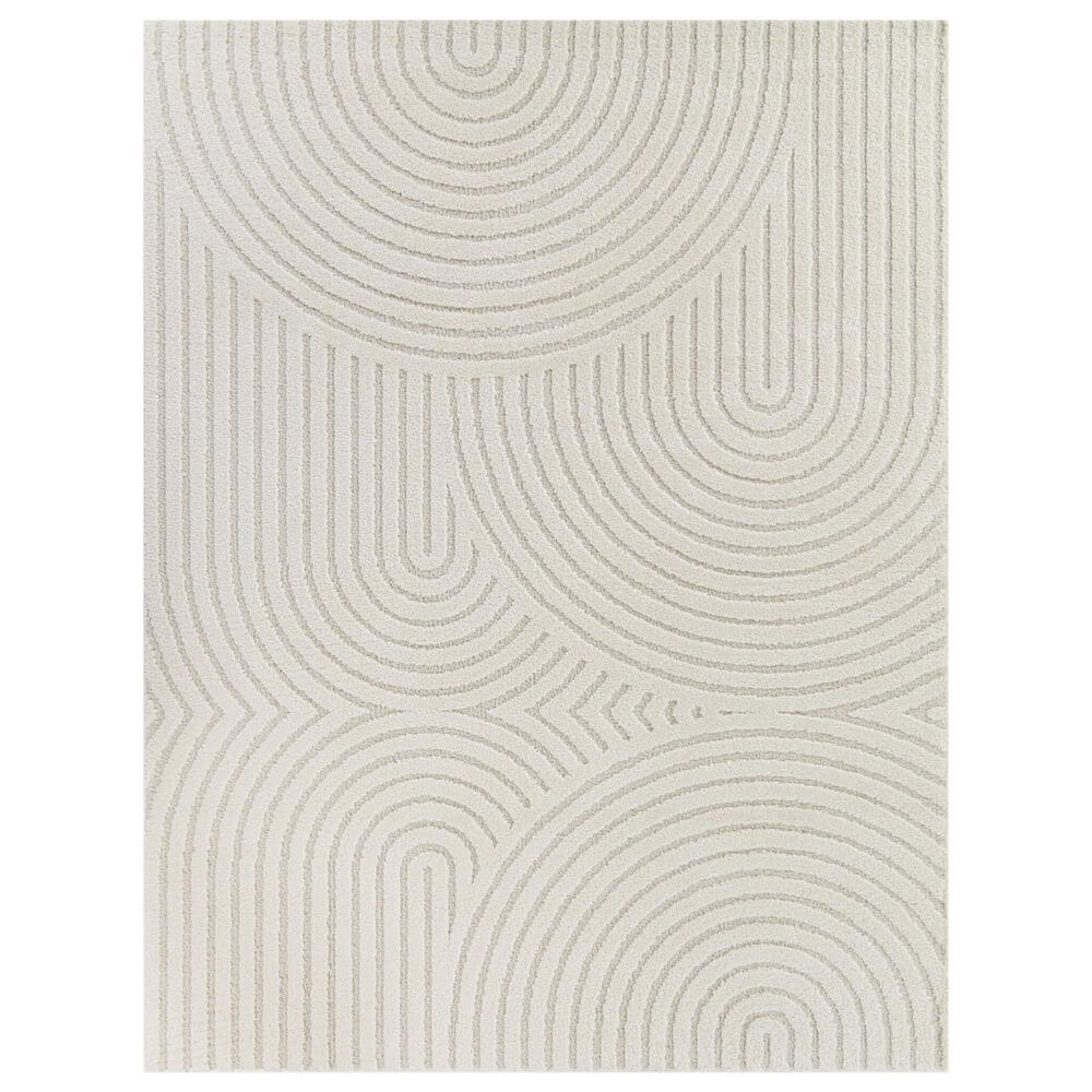 Balta Rugs Cocoon Caserio Cream 5"3" x 7"7" Area Rug, , large