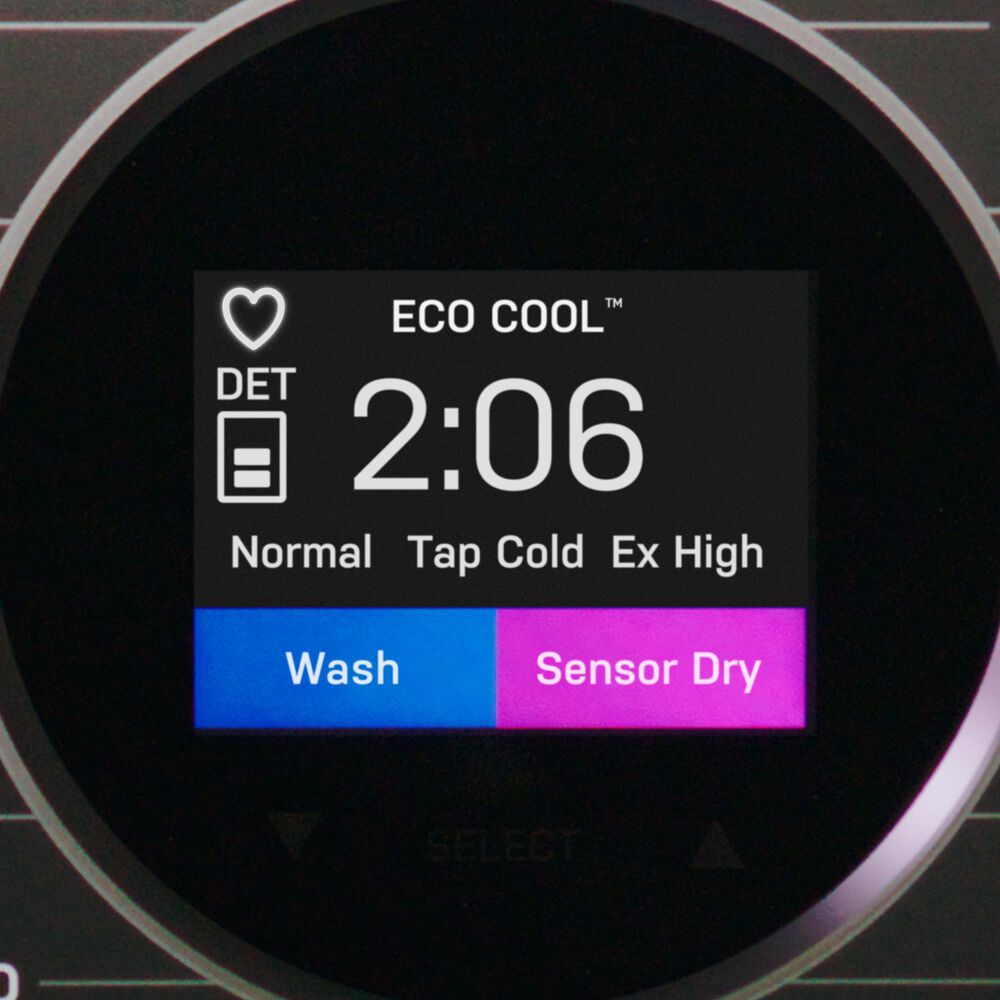 GE Profile 4.8 Cu. Ft. Smart Front Load Combo Washer/Dryer in Jade Green, , large