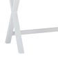 Linon Home Decor Peggy Side Storage Desk in White, , large
