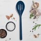 Green Pan Platinum Silicone Splotted Spoon in Oxford Blue, , large