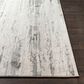 Surya Aisha 10" x 14" Gray, Charcoal, Light Gray and Off-White Area Rug, , large