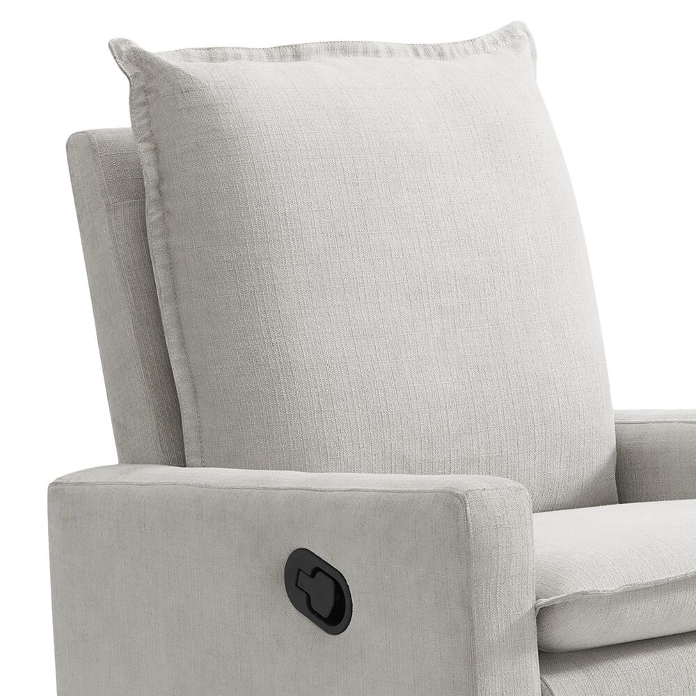 Oxford Baby Uptown Swivel Rocker Recliner in Sand, , large