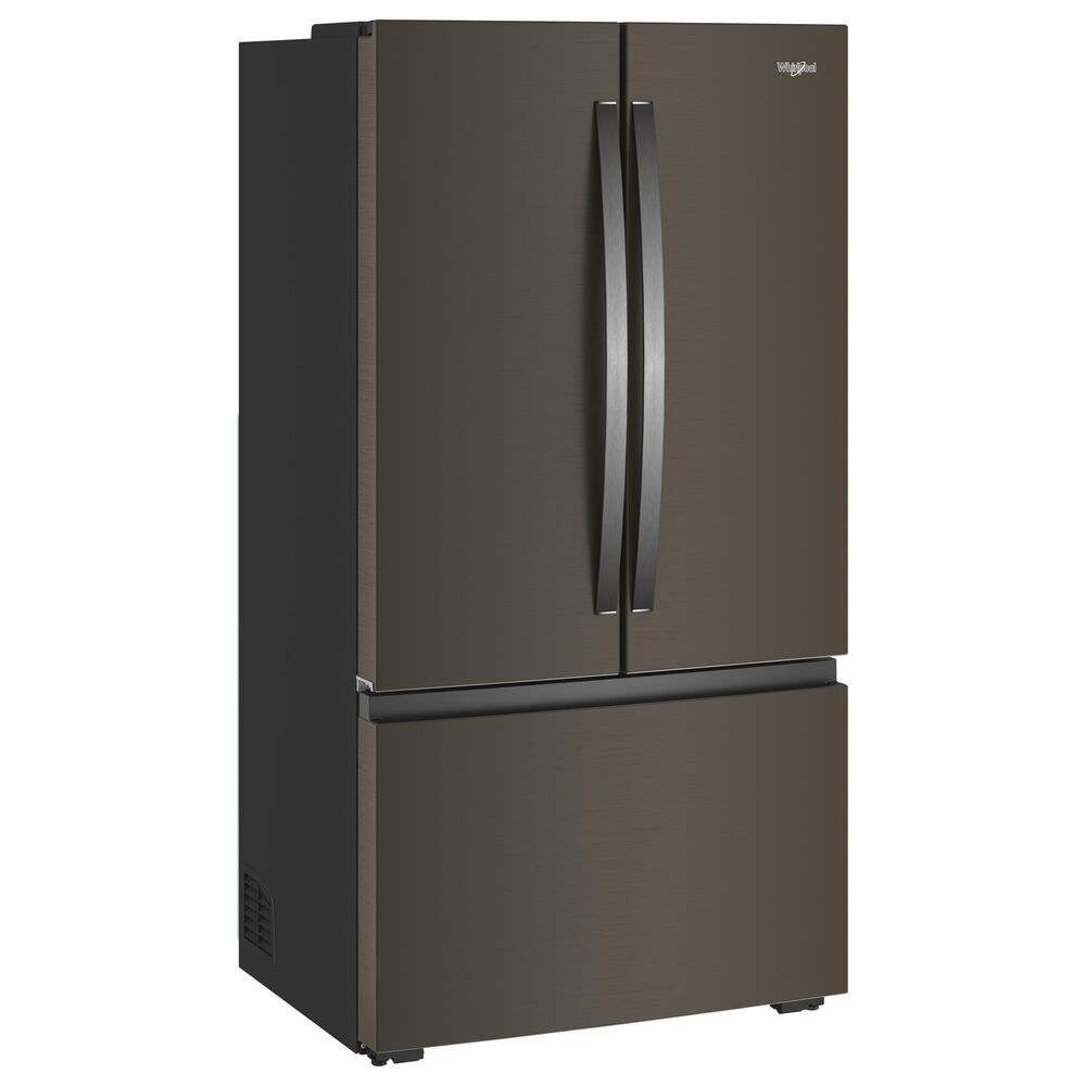 Whirlpool 24.3 Cu. Ft. Counter Depth 3-Door French Door Refrigerator in Black Stainless, , large