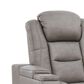 Ashley The Man-Den Power Reclining Sofa with Adjustable Headrest in Gray, , large