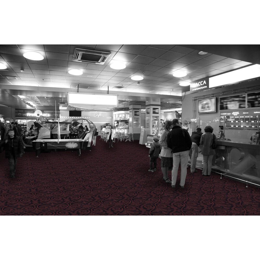 Milliken Brand Code Damascus Essentials Carpet in Burgundy, , large