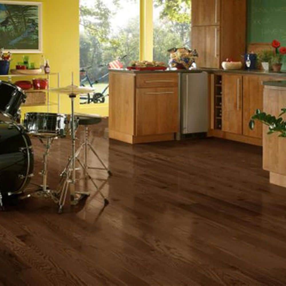 Bruce Dundee Wide Plank Mocha Oak Hardwood, , large