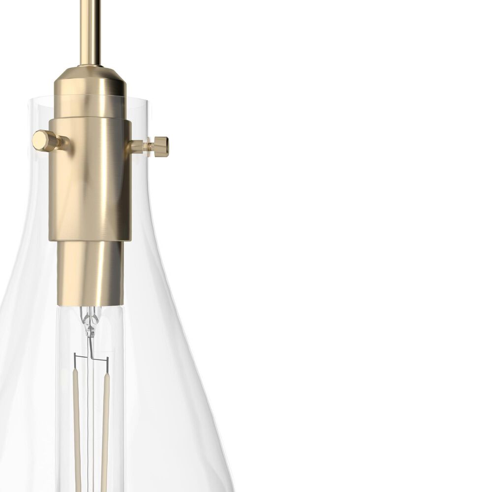 Hunter Lundin 7&quot; 1-Light Pendant in Alturas Gold, , large