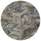Dalyn Rug Company Nexus NX6 Navy 8" Round Area Rug, , large