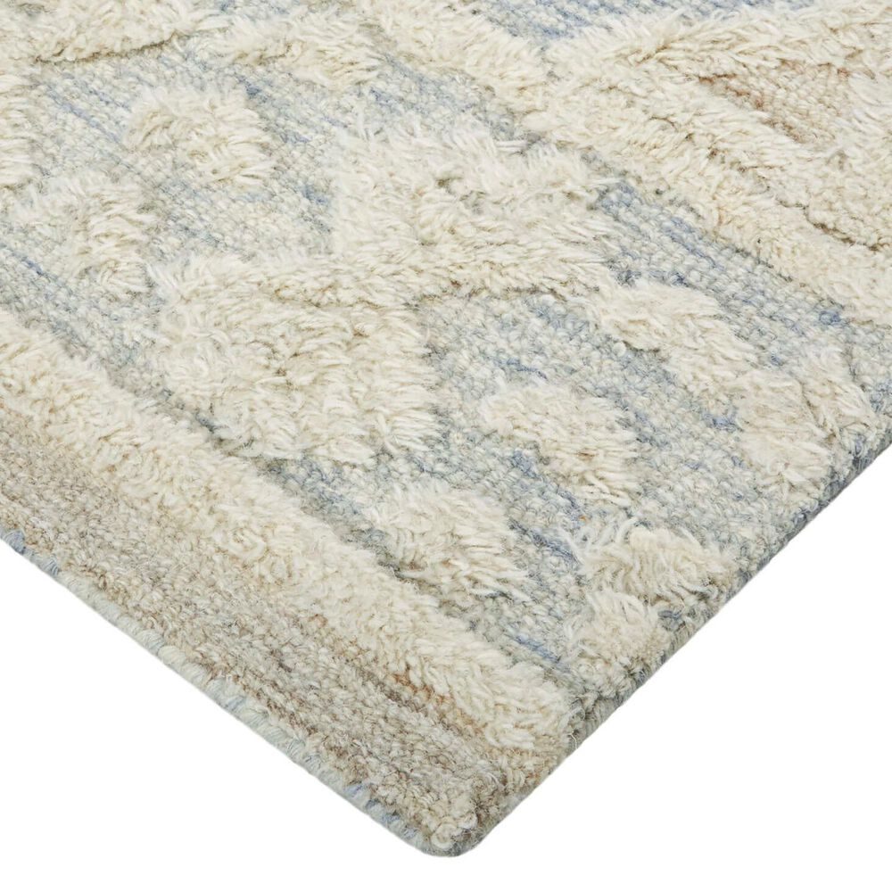 Feizy Anica 5&#39; x 8&#39; Blue Area Rug, , large