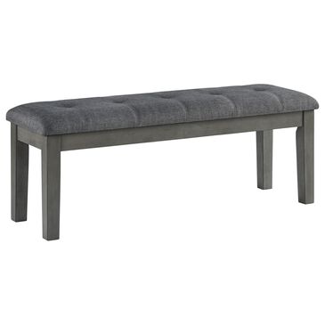 Signature Design by Ashley Hallanden 50" Dining Bench in Antiqued Gray, , large