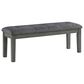Ashley Hallanden 50" Dining Bench in Antiqued Gray, , large