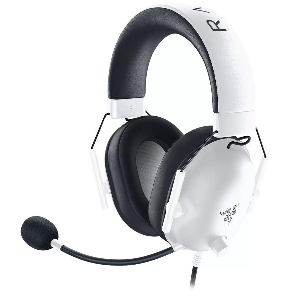 Razer BlackShark V2 X Wired Gaming Headset in White, , large