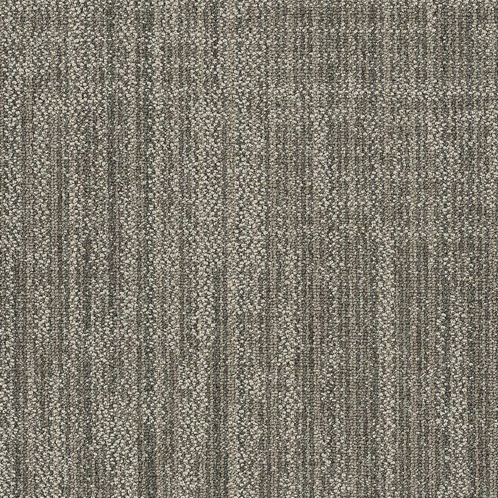 Shaw Raw Beauty 18" x 36" Carpet Tile in Savvy, , large