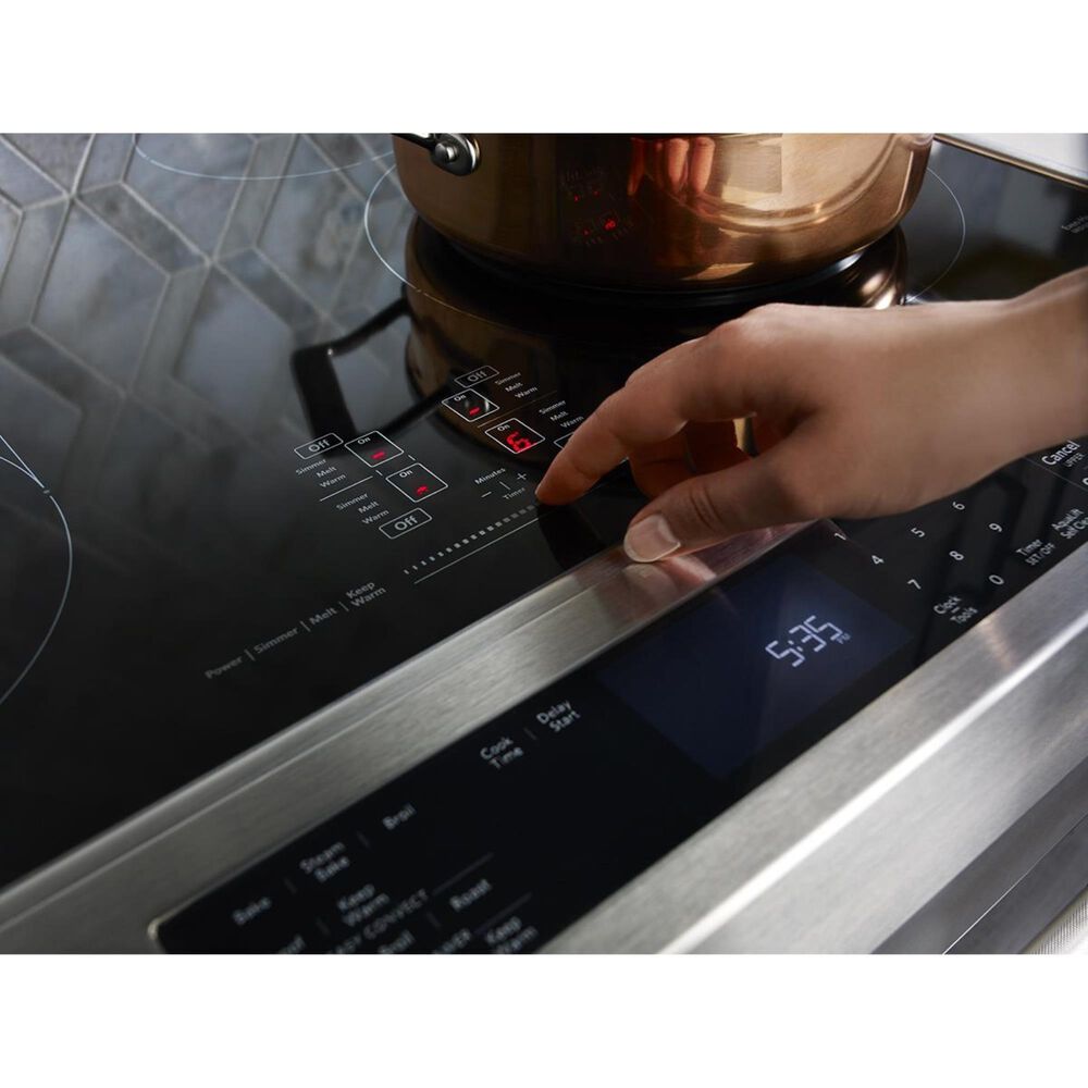 KitchenAid 30 Inch 5Element Electric Convection SlideIn Range with