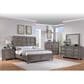 Davis International Traditional King Panel Bed in Gray, , large