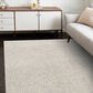 L&R Resources Criss Cross Ivory and Greige 7"9" x 9"9" Area Rug, , large