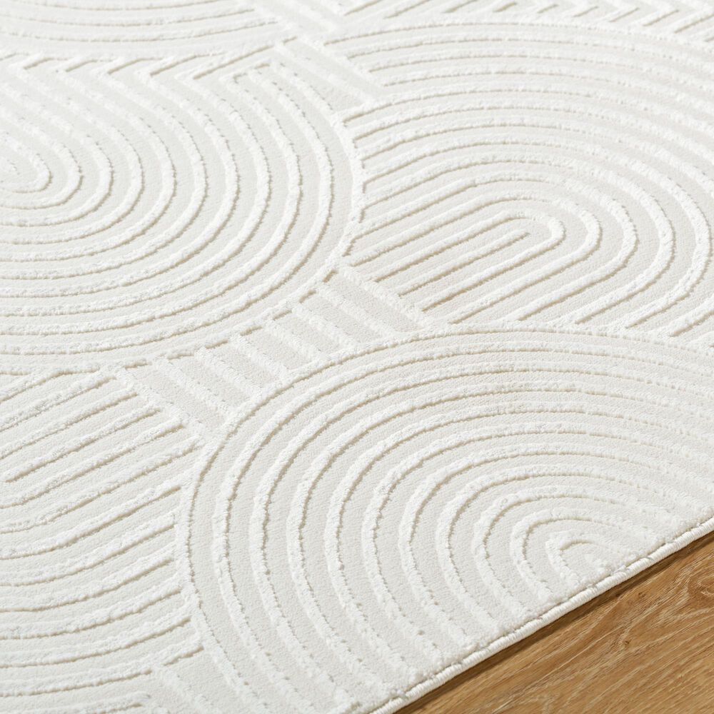 Surya Alder ALD-2323 1&#39;11&quot; x 3&#39;9&quot; Cream and Ivory Area Rug, , large