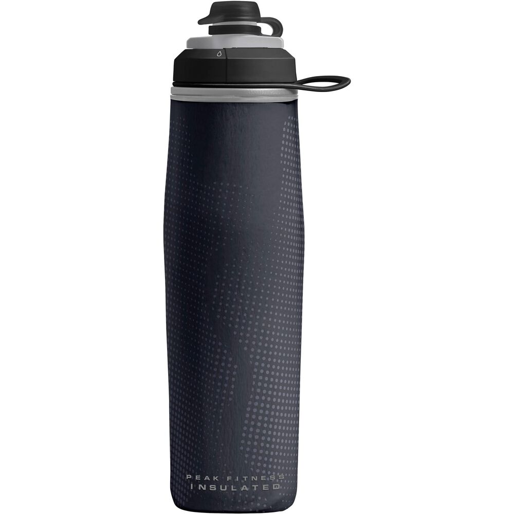 Camelbak Peak Fitness Chill 25 Oz Sport & Bike Bottle in Black/Silver , , large