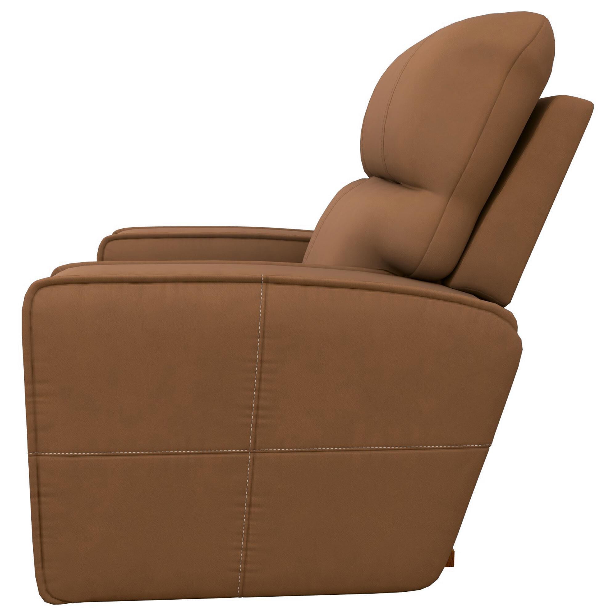 La-Z-Boy Maddox Power Rocker Recliner with Headrest in Camel