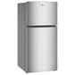 Whirlpool 19.2 Cu. Ft. Top Freezer Refrigerator with Total Coverage Cooling in Fingerprint Resistant Stainless Steel, , large