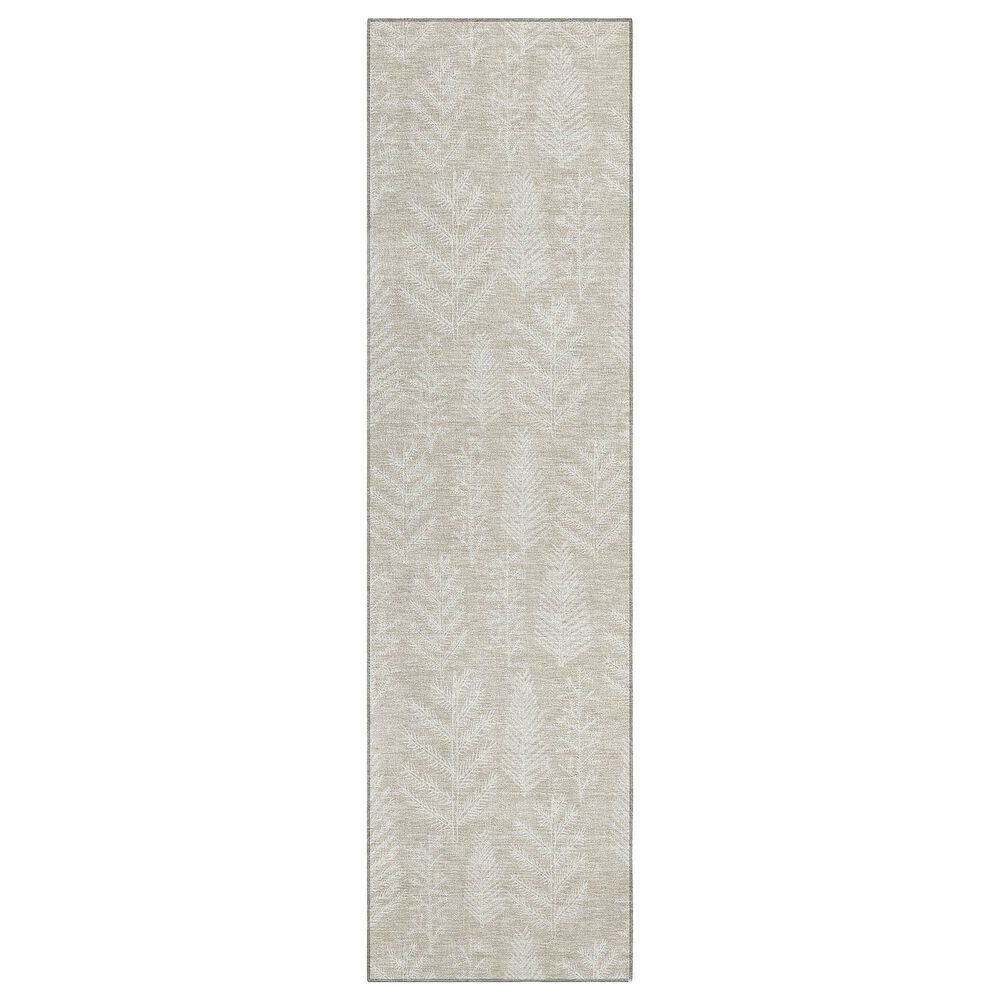 Dalyn Rug Company Wonderland WN21 2"3" x 7"6" Beige Indoor/Outdoor Runner, , large