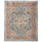 Safavieh Aria 9" x 12" Blue and Orange Area Rug, , large