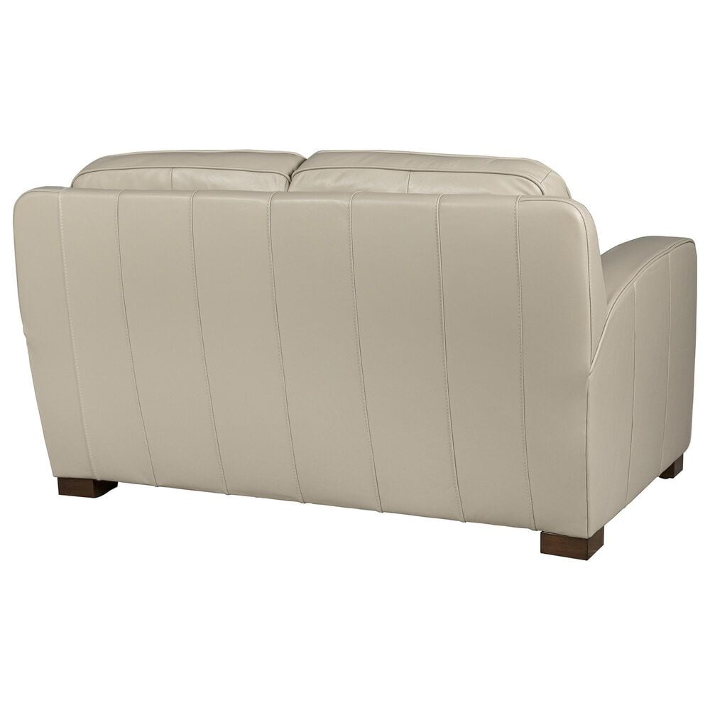 Sienna Designs Leather Stationary Loveseat in Stallion Vanilla, , large