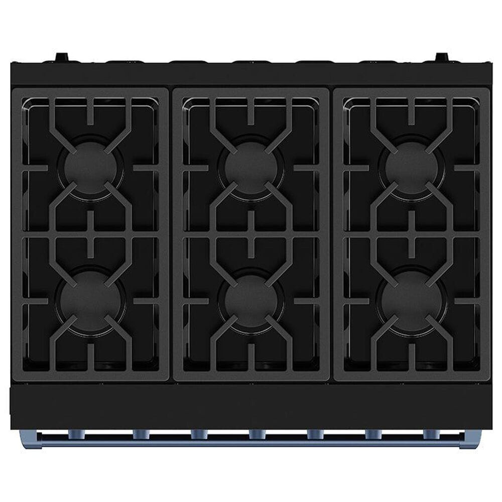 Thor Kitchen Gordon Ramsay 6 Cu. Ft. Professional Gas Range with Blue Handle Kit in Black, , large