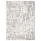 Surya Venice VNE-2305 5"3" x 7"3" Ivory and Charcoal Area Rug, , large