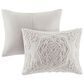 Hampton Park Laetitia 3-Piece Queen Comforter Set in Gray, , large