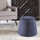 Uttermost Gumdrop Ottoman in Denim Blue, , large