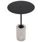 Lumisource Symbol Side Table in Concrete and Black Steel, , large