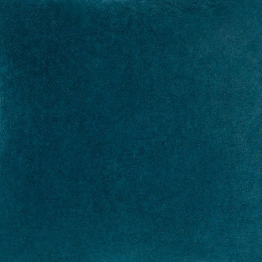Surya 20&quot; Square Throw Pillow in Deep Teal, , large