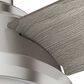 Hunter Dempsey Low Profile 44" Ceiling Fan with Light Gray Oak Blades in Brushed Nickel, , large